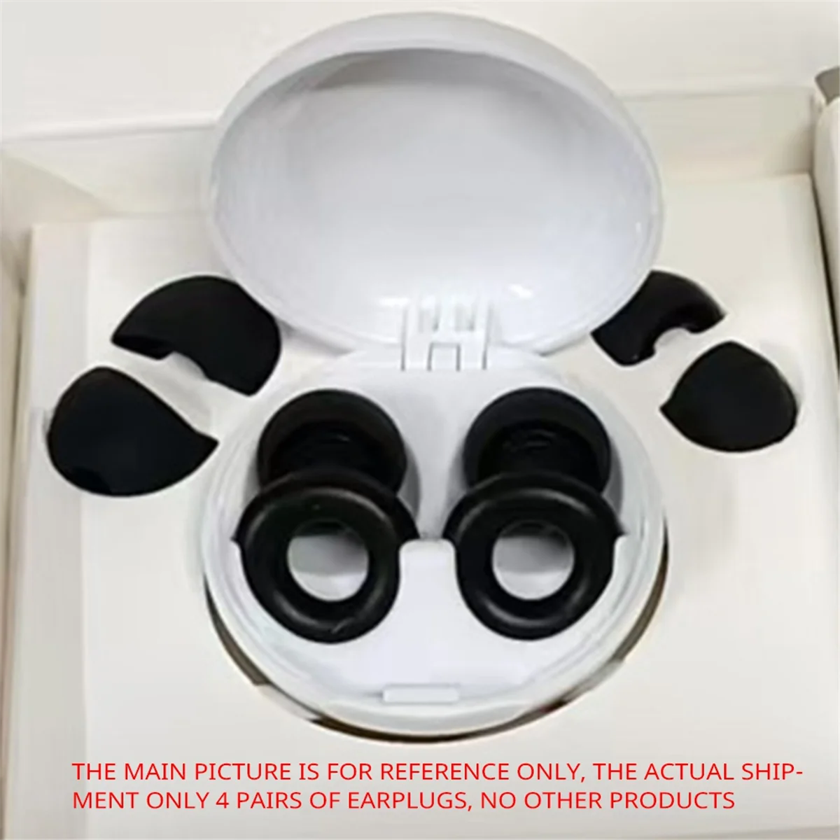 AA87C 8 tapones para los oídos: tapones para los oídos ultralómodos, reutilizables y reductores de ruido, reducción de ruido de 24 dB (SNR)