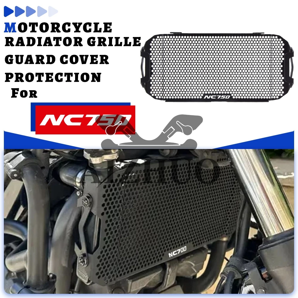 

For HONDA NC 750/700 S/N/X NC750S NC700N NC750X NC700X Motorcycle CNC Radiator Guard Grille Cooler Cooling Cover Protection Part