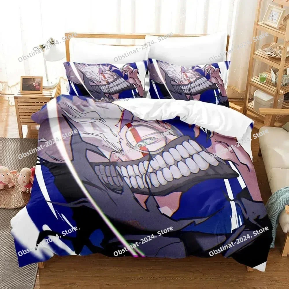 

2025 Dandadan Takakura Ken Bedding Set Printed Bed Set With Pillowcase Bed Duvet Cover Soft Single Double Queen Super King Size