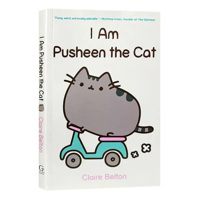 

I Am Pusheen, кошка, Оригинальная английская книга с картинками для детей libros