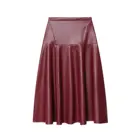 leather pencil skirt