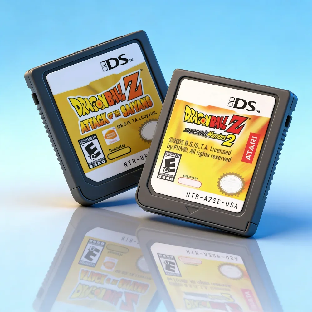 Dragon Ball Series DS Game Cartridge Attack of the Saiyans Video Game Console Card Supersonic Warriors2 DS Card For NDSL 2DS 3DS