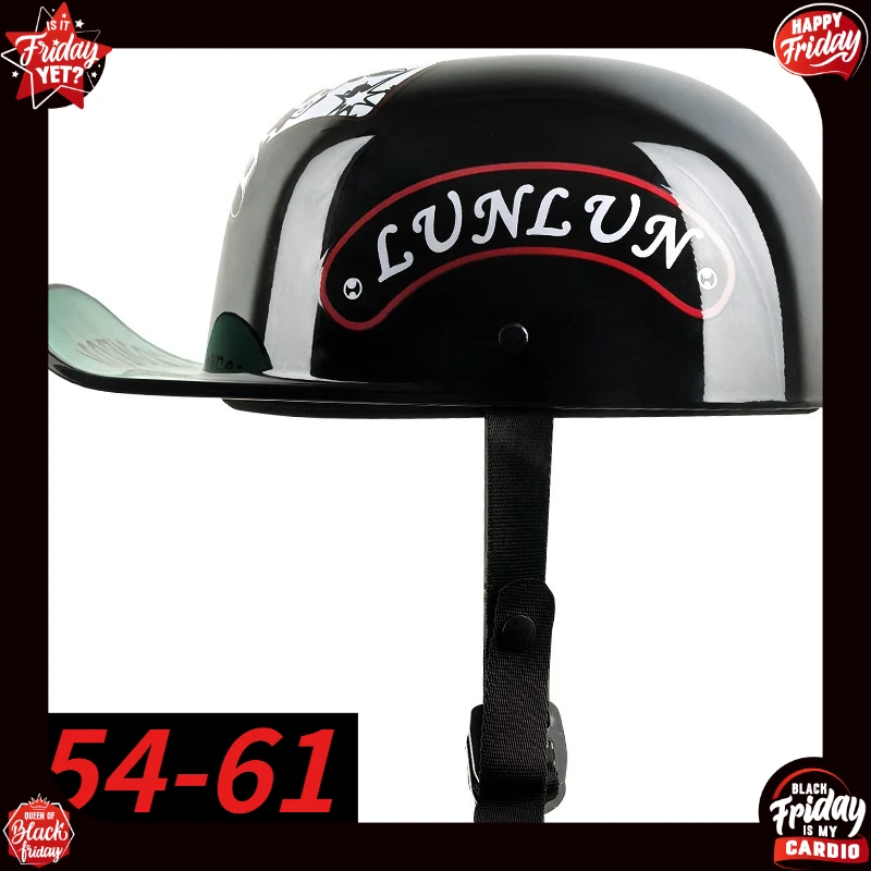 Baseball Hat and Helmet Unisex Locomotive Half Helmet Motorcycle Riding Helmet DOT Lightweight DOT Certified Electric Vehicle