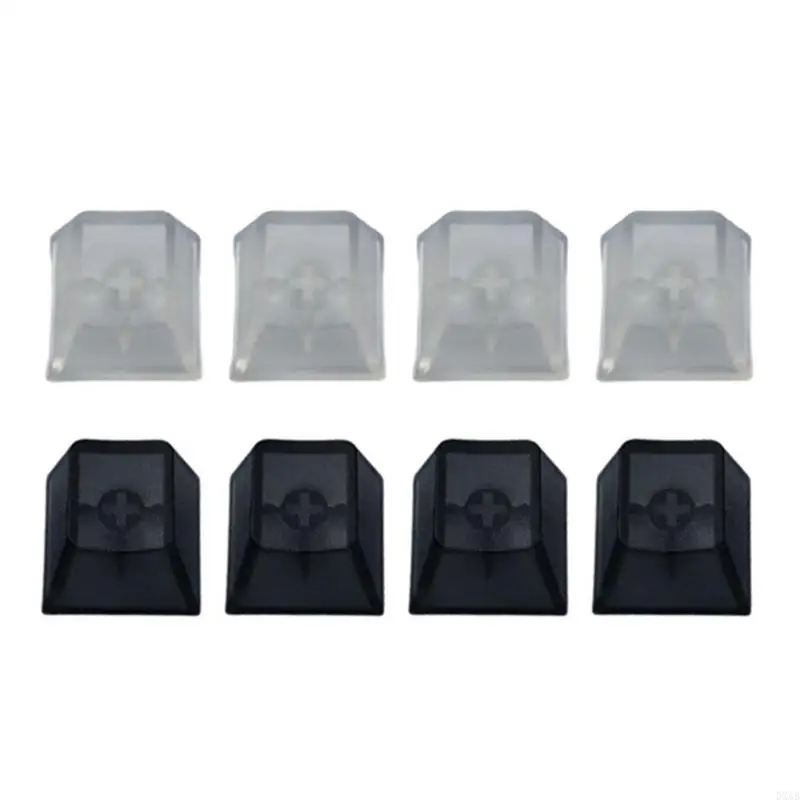 DXAB 4PCS BLANK CRISTAL TRANSPARENT PC PC PROFIE