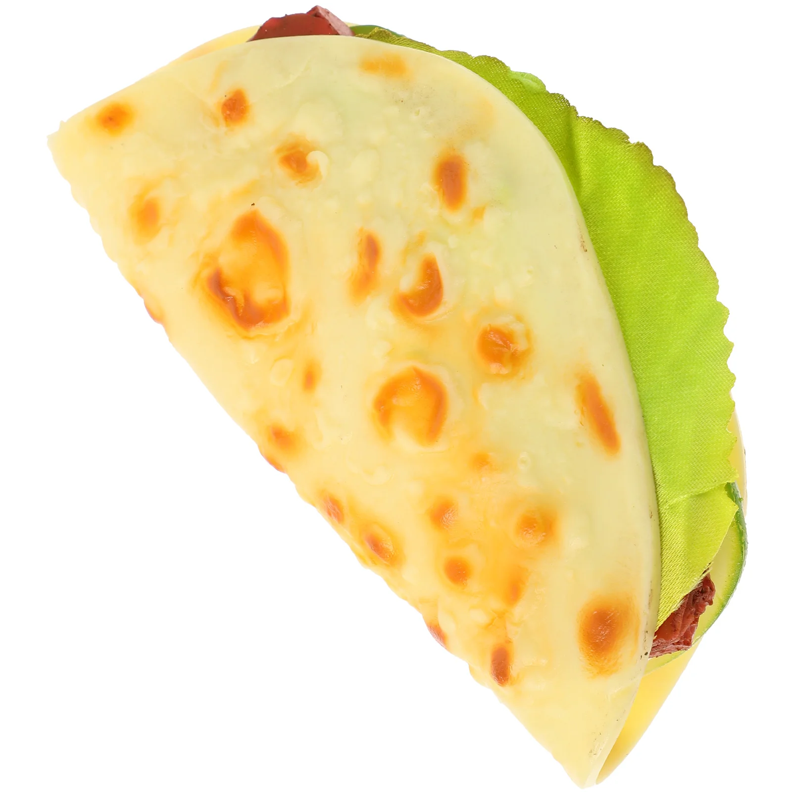 Pancake Display Prop Simulated Hand Taco Model Food Breakfast Shooting Decorative Props (meat Vegetable Pie) Fake Toy