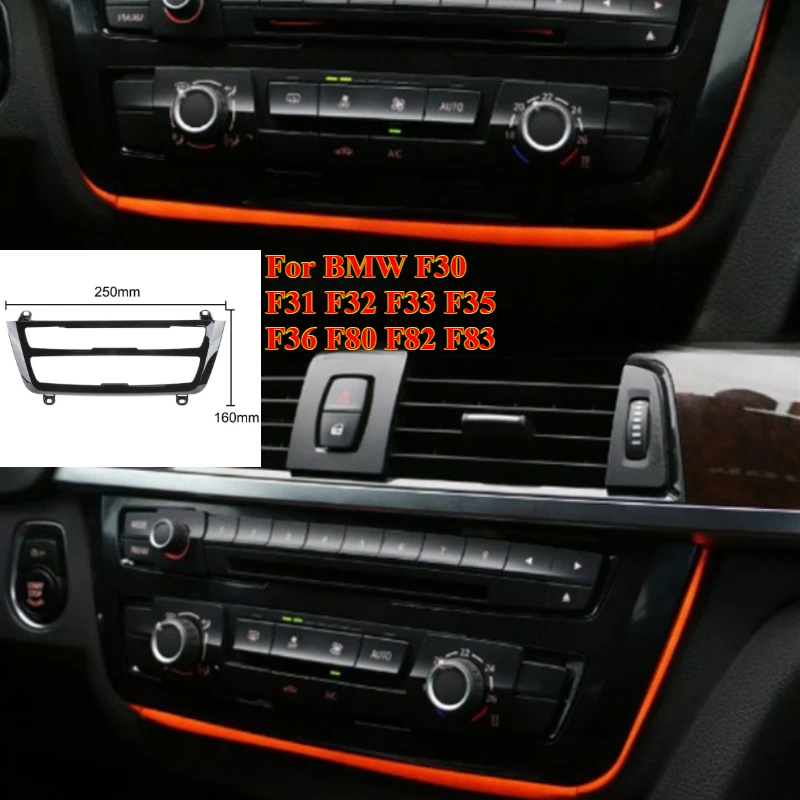 

1PCS Car LED Dashboard Instrument Cluster Radio Frame Console Cover Ambient Accessories For BMW F30 F31 F32 F33 F35 F36 F80 F82