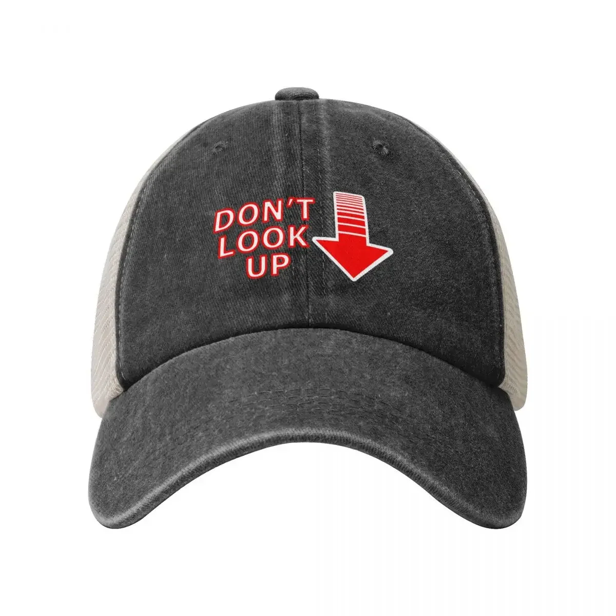 Don't Look Up Baseball Cap Golf black Golf Men Women's