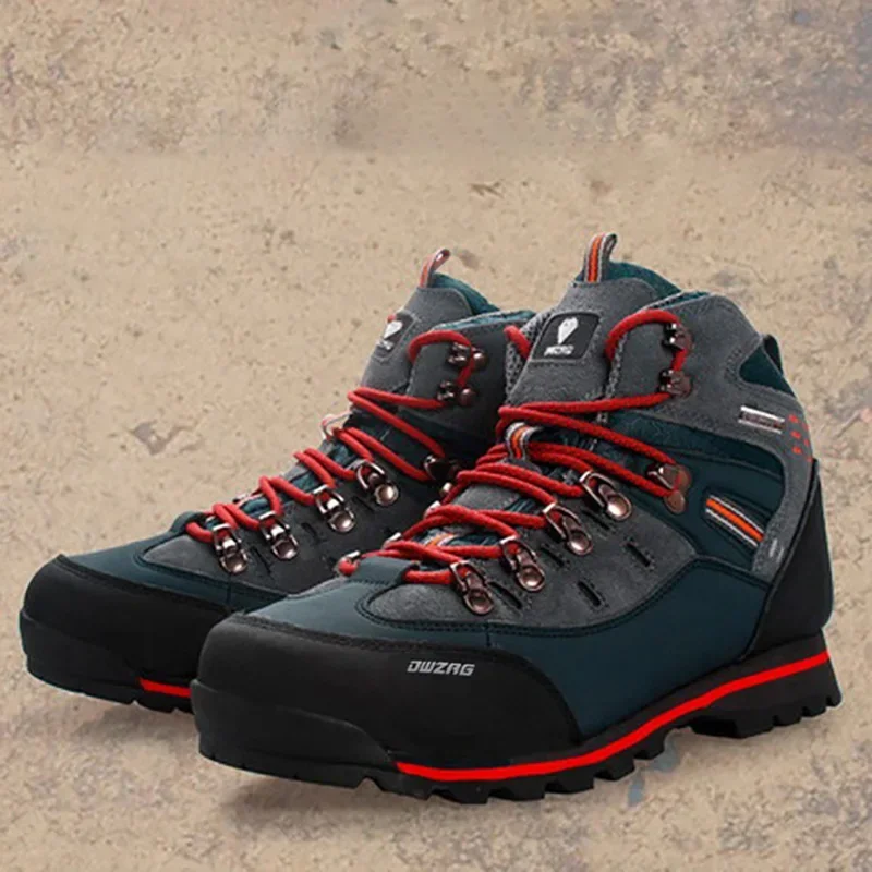 

Mid Cut Hiking Boots Men Summer Winter Shoes Tactical Combat Army Boots Desert Training Sneakers Outdoor Anti-Slip Trekking Shoe