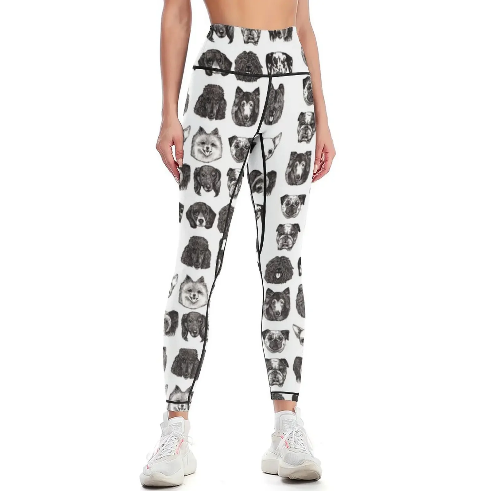 

dogs dogs dogs!! Leggings sport set Women's push up Women's pants jogging pants Womens Leggings