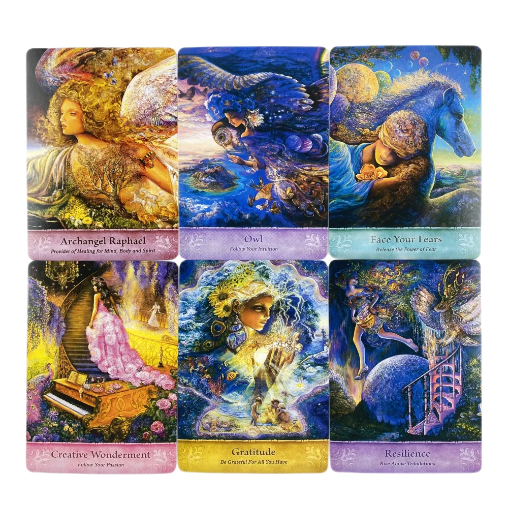 Mystical Wisdom Card Deck Tarot Family Party Board Game