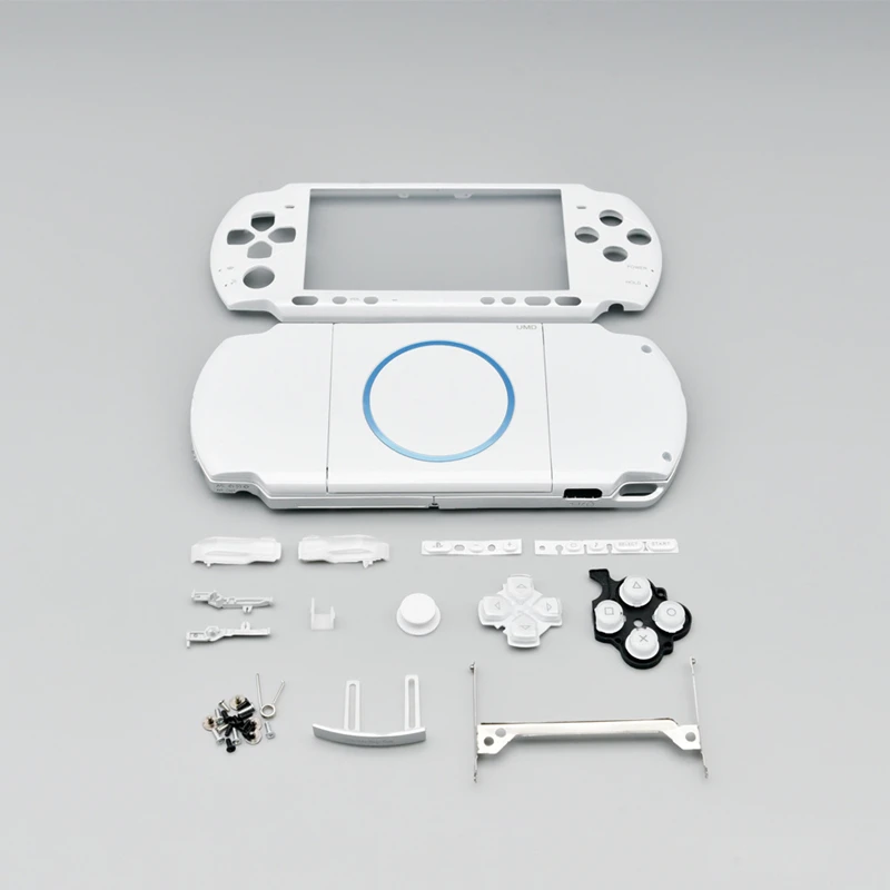 

Полный комплект корпуса для PSP 3000, сменные игровые детали, ремонтный комплект лицевой панели, совместимый с материнской платой 03G