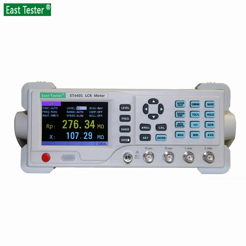 ET4401 ET4410 LCR Benchtop Digital Bridge Tester Desktop LCR Meter Capacitance Resistance Impedance Inductance Measure Meter