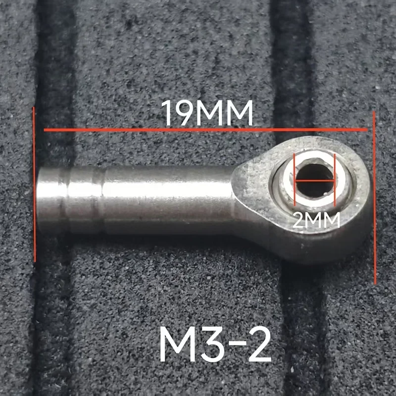 JDMODEL 1pcs Metal 19mm Ball Head Buckle for 1/14 Tamiya RC Truck for SCANIA 770S R620 VOLVO BENZ Arocs MAN TGXCar JDM-85
