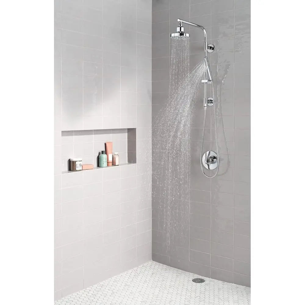 58810-PR Universal Components Shower Column, Lumicoat Chrome