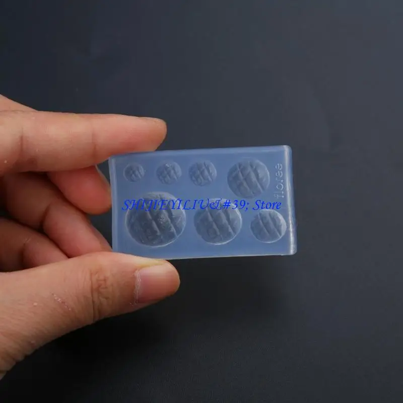 

E21F Mini Dessert Crystal Epoxy Resin Mold Cake Candy Chocolate Silicone Mould