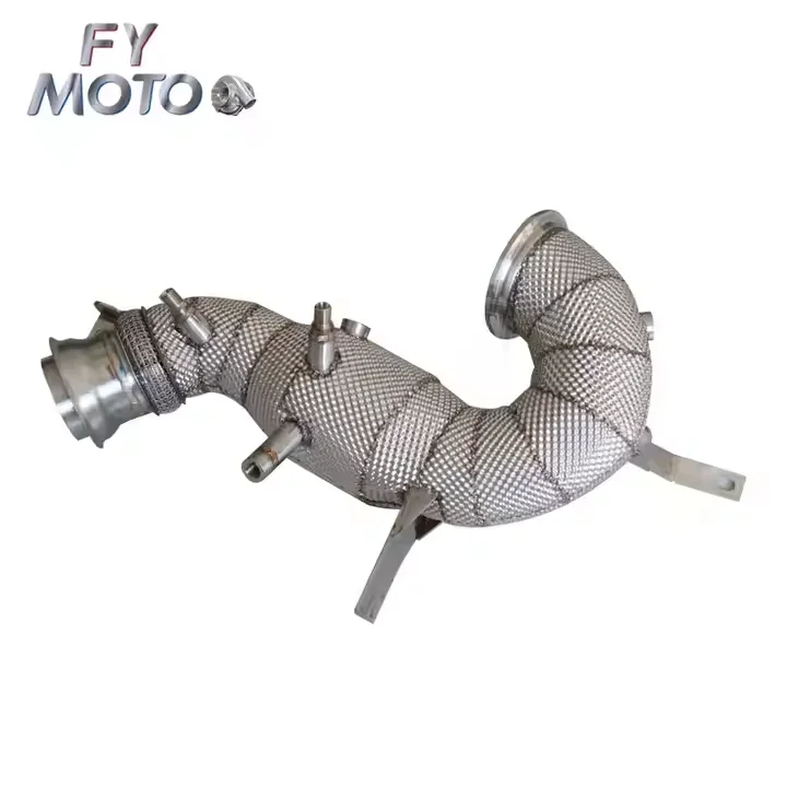 Exhaust Downpipe For AMG X290 GT43 GT50 GT53 / W213 E53 C257 CLS43 CLS53 / W167 GLE53 OPF / GPF