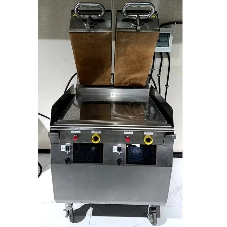 De Satisfaction Guarantee Burger Grill Machine Commercial Double-Sided Electric Stainless Steel Griddle Grill
