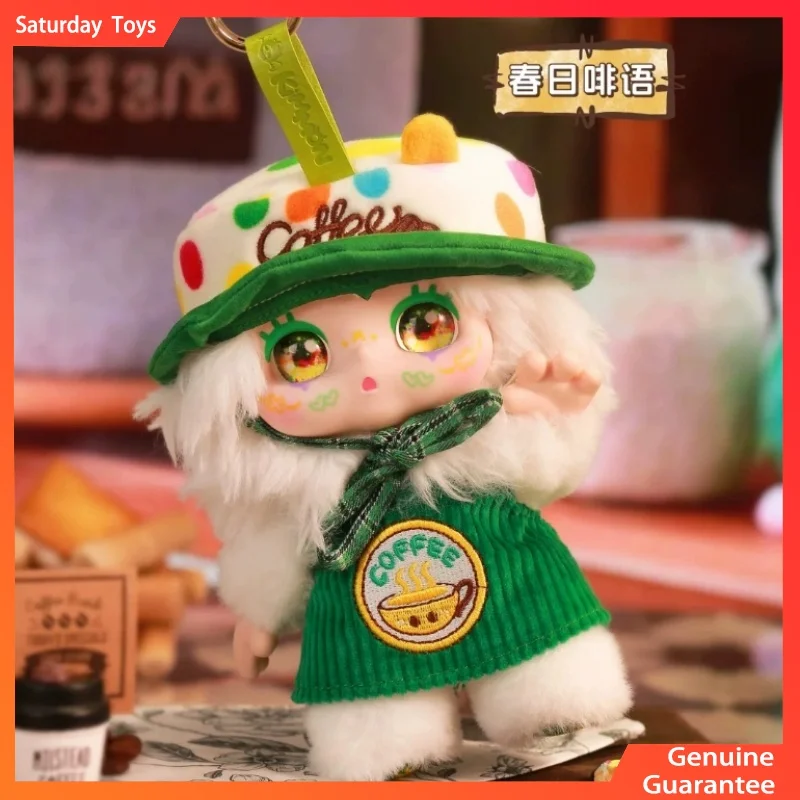 

Подлинные Kimmon Fantasy Creatures Les'Cafe Coffee Break Day слепая коробка плюшевые куклы фигурки сумка подвески подарки модные игрушки фигурка