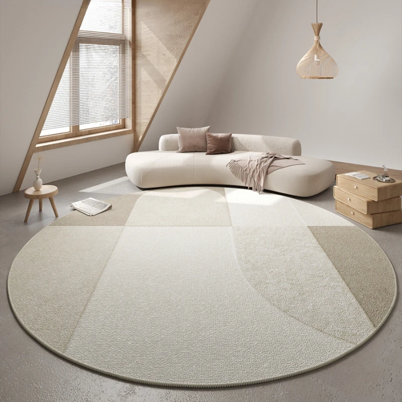 

Минималистичный ковер для гостиной, противоскользящий коврик, мягкий моющийся прикроватный ковер, натуральный декор для спальни