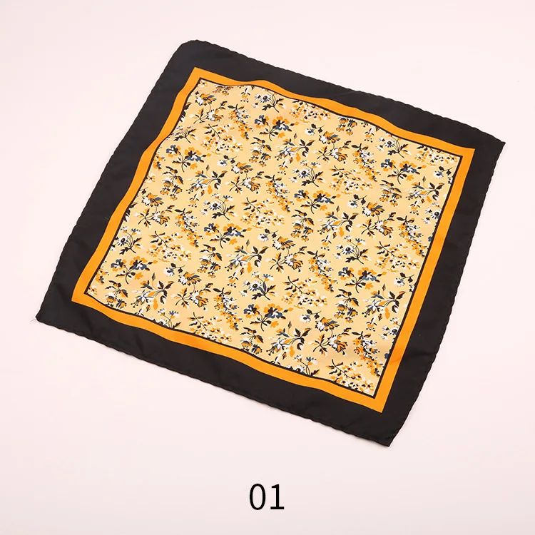 الأحمر مربع صغير منديل 30*30 سنتيمتر المطبوعة نسج رجال الأعمال منديل شهم قميص دعوى جيب مربع المنديل #3