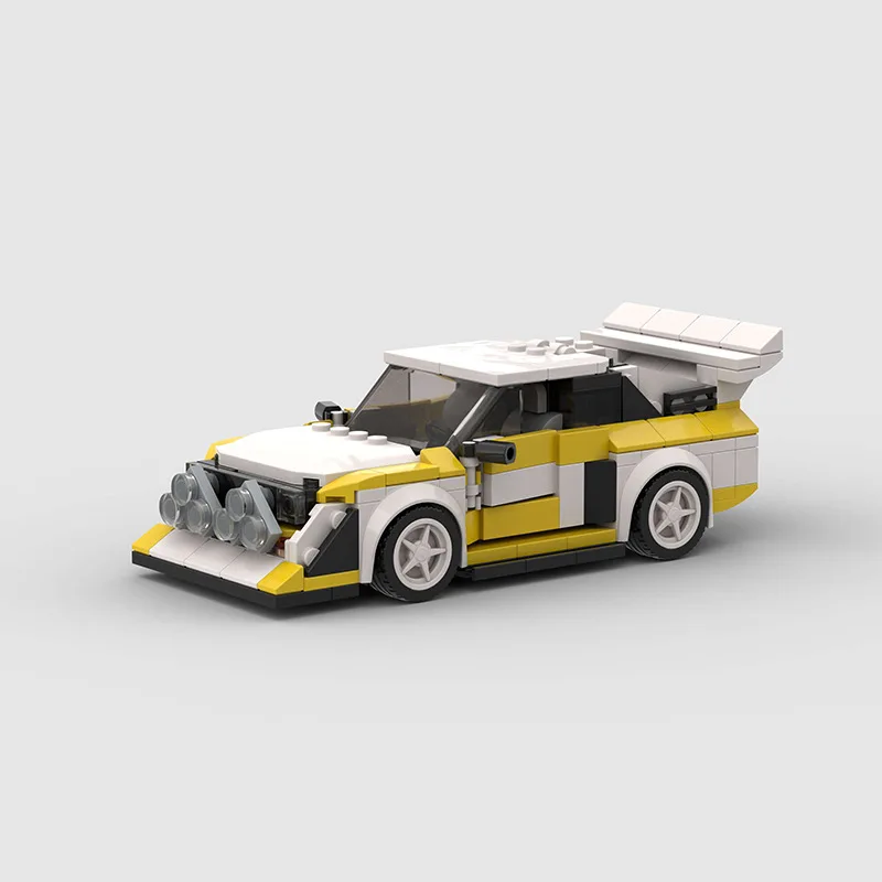 

Совместим с конструктором Lego, модель Quattro S1, спортивный гоночный автомобиль, детский конструктор, игрушка для сборки, трансграничная продажа