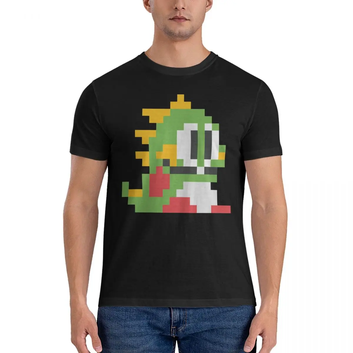 Bubble Bobble Men Womens T Shirt Game Vintage Tees Short Sleeve Crew Neck T-Shirts Pure Cotton Original Clothing