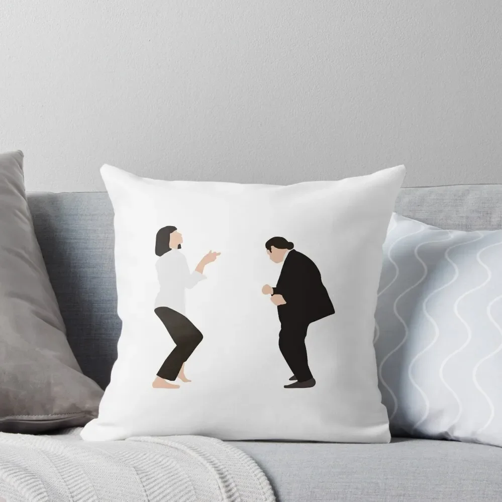 Pulp Fiction - Dance Throw Pillow Cushions For Decorative Sofa Luxury Pillow Cover Pillow