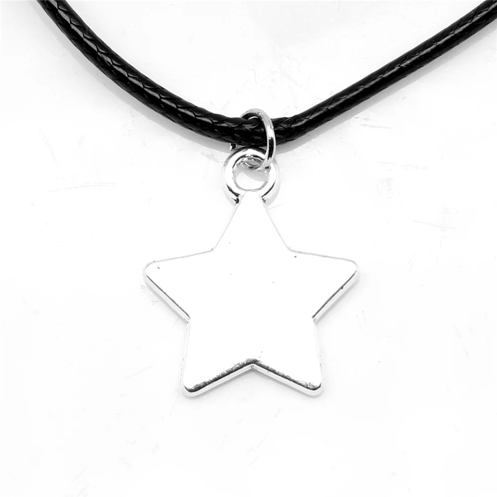 1 Piece Star Neck Necklace Cute Jewelry 18x21mm