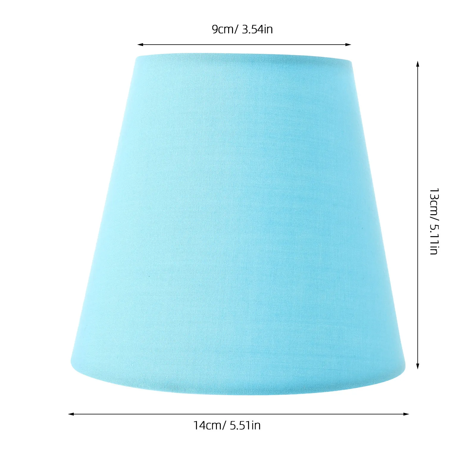 Fabric Clip-on Lampshade Table Lamp Shade Wear-Resistant Light Cover Soft Comfortable Decorative Household Lampshade