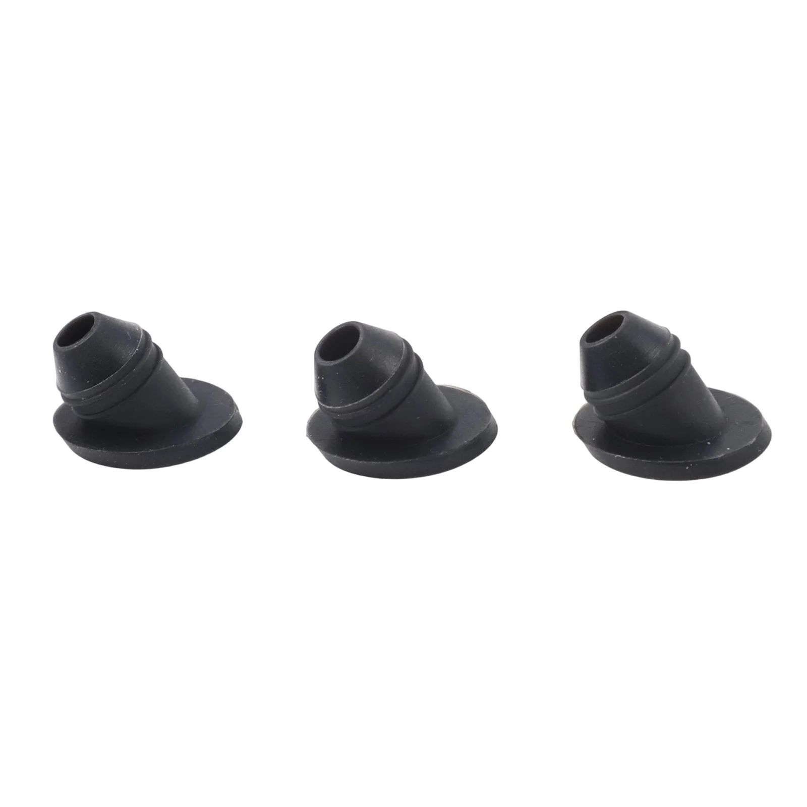 Rubber Cable Railing Grommets Protector Sleeve Black 45 Degree Fit for 18 532 Wire Rope for Residential and Marine Use