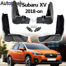 Guardabarros delanteros y traseros para SUBARU XV Crosstrek, accesorios para coche, 2018- 2023, 2019, 2020, 2021, 4 unidades