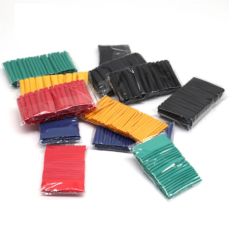 530 Pcs/Set Heat Shrink Tube Wire Insulated Conduit Sleeving Tubing Set Thermo Retractable Cable Cover Tube Retail Dropshipping