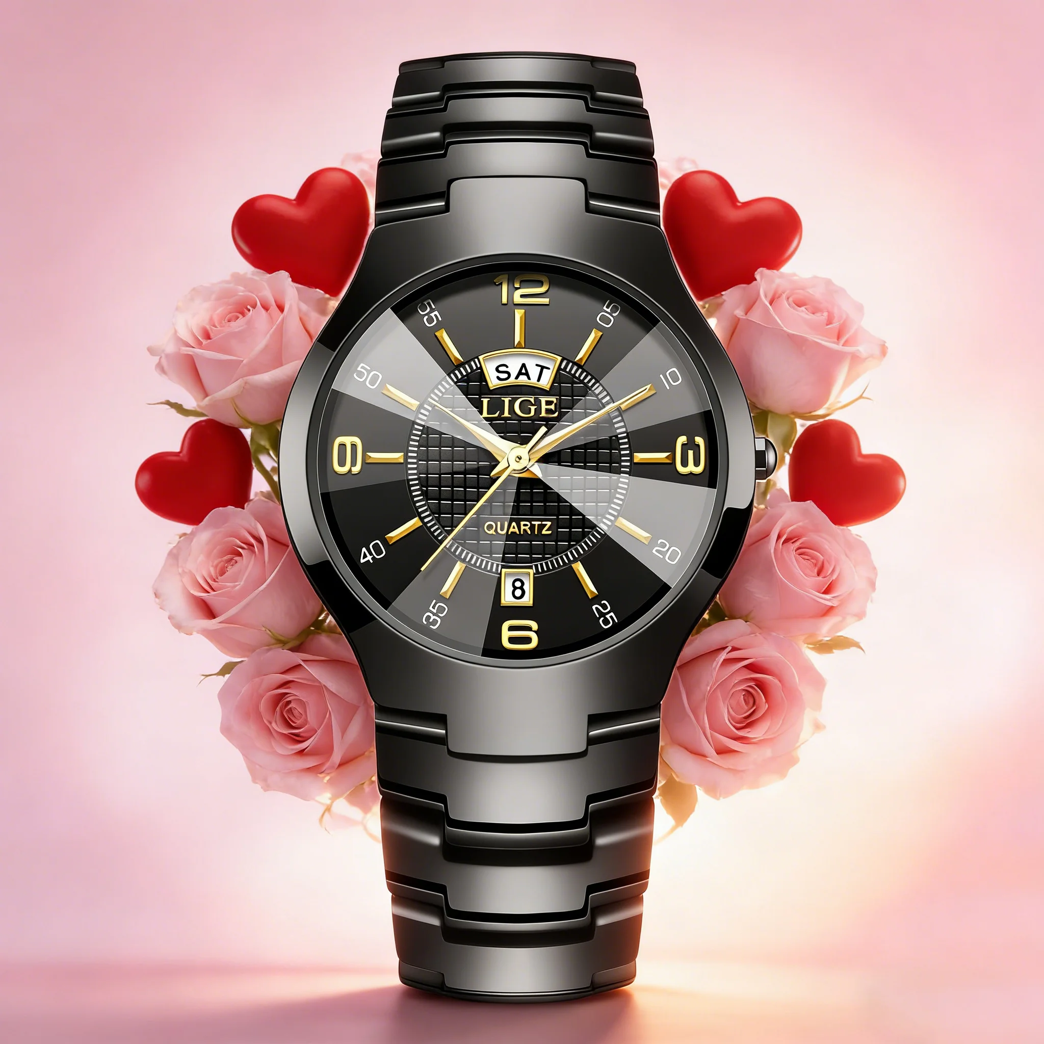 

LIGE женские часы деловые роскошные женские модные кварцевые часы простые часы из нержавеющей стали для женщин Relogio Feminino