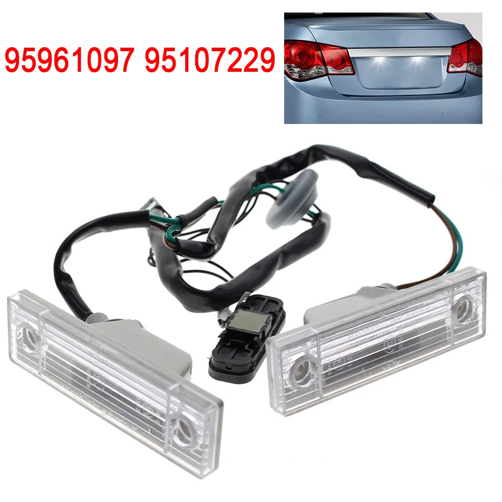 

Rear Trunk Release Switch Button License Plate Light Lamp 95107229 95961097 9012080 For Chevrolet Cruze Sedan 4-Door 2011-2014