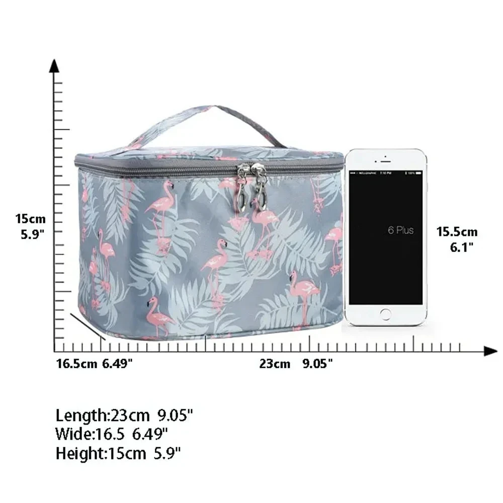 Large Capacity Portable Cosmetic Bag For Women Waterproof Makeup Bag Toiletries Organizer Storage Cases Zipper Wash Beauty Pouch