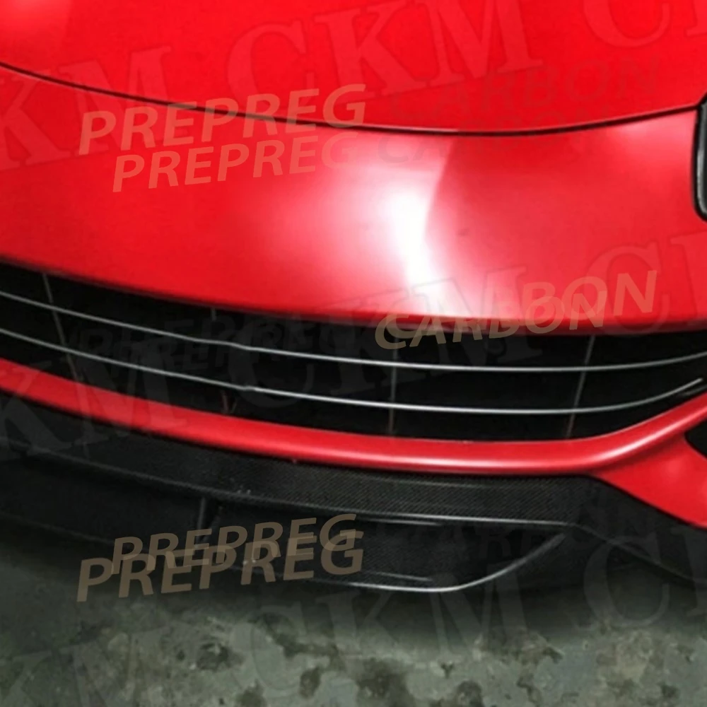 

Carbon Fiber Front Lip Spoiler Case For Ferrari F12 Berlinetta 2013-2016 FRP Head Chin Bumper Guard Car Styling Body Kit