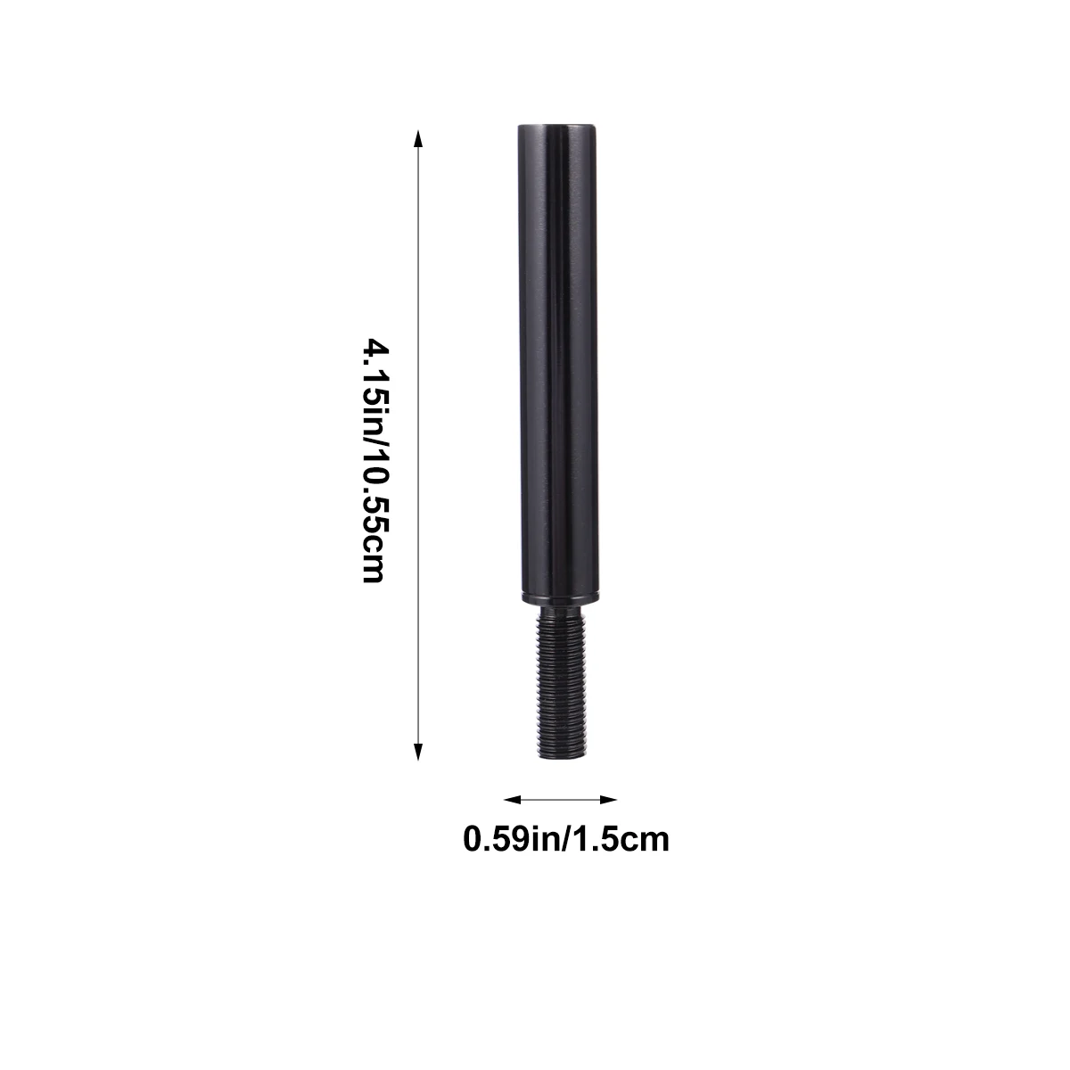 

Aluminum Alloy Gear Rod Extension Car Stick Handle Lever No Burr Knob Extender Smooth Surface Practical Use Car Interior