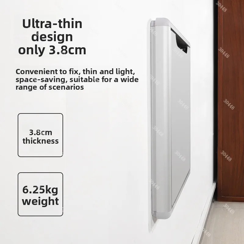 Hidden Folding Shoe Changing Stool Multifunctional Home Wall-Mounted Ultra-Thin Entryway Shoe Cabinet Invisible Folding Stool