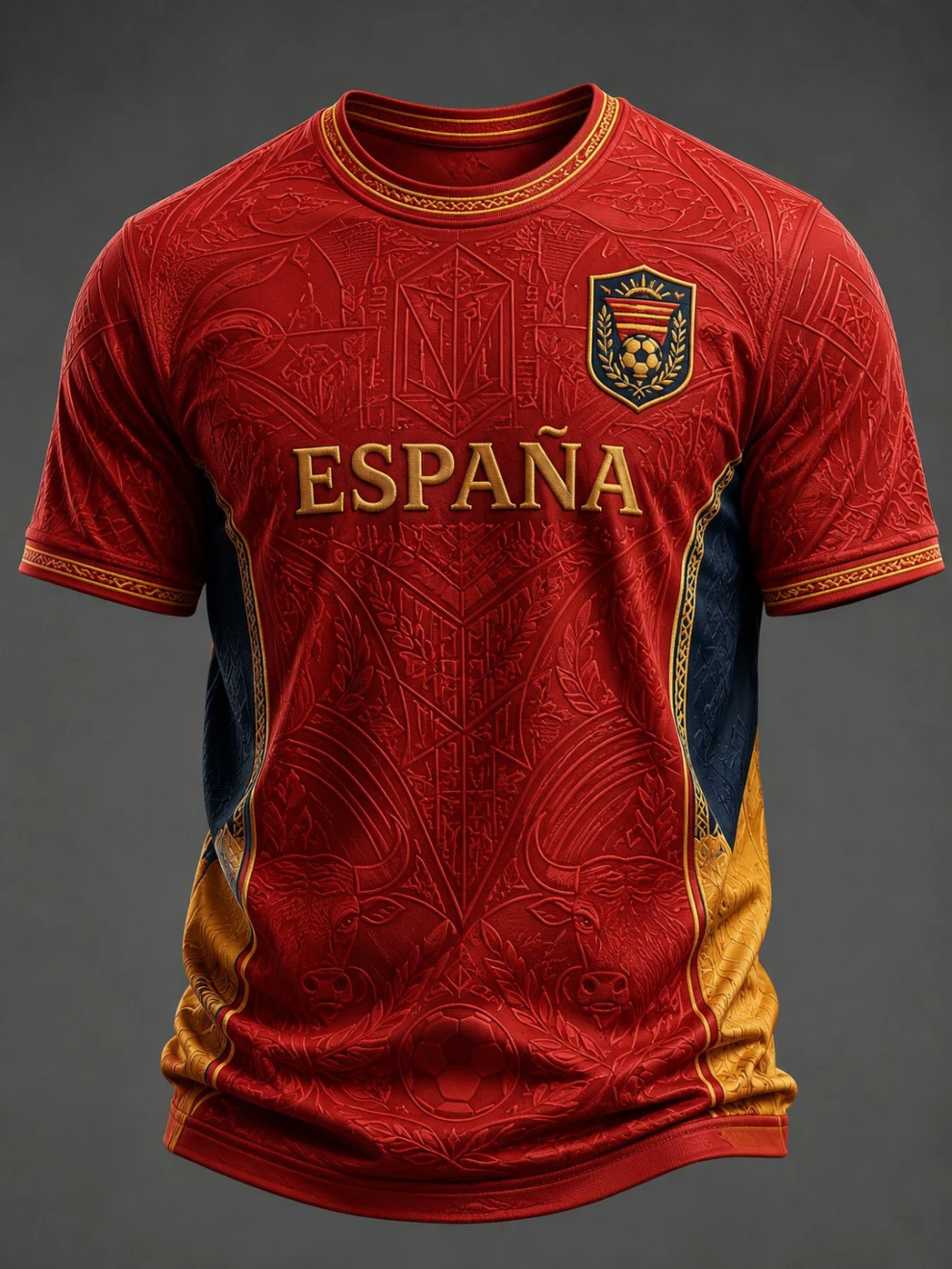 New Model Fashion Football Training T-Shirt - 3D Digital Printing - Comfortable and Breathable - Family-Personalized Clothing