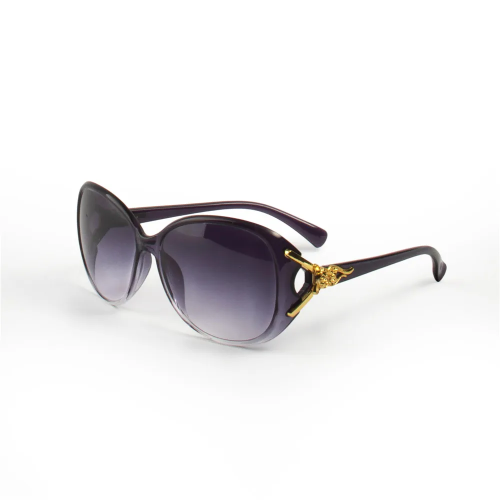 2 Stück Modische Übergroße Sonnenbrillen PC Damen Großer Rahmen Verlaufsgläser Sonnenbrillen Gafas De Sol Mujer – Detail 10