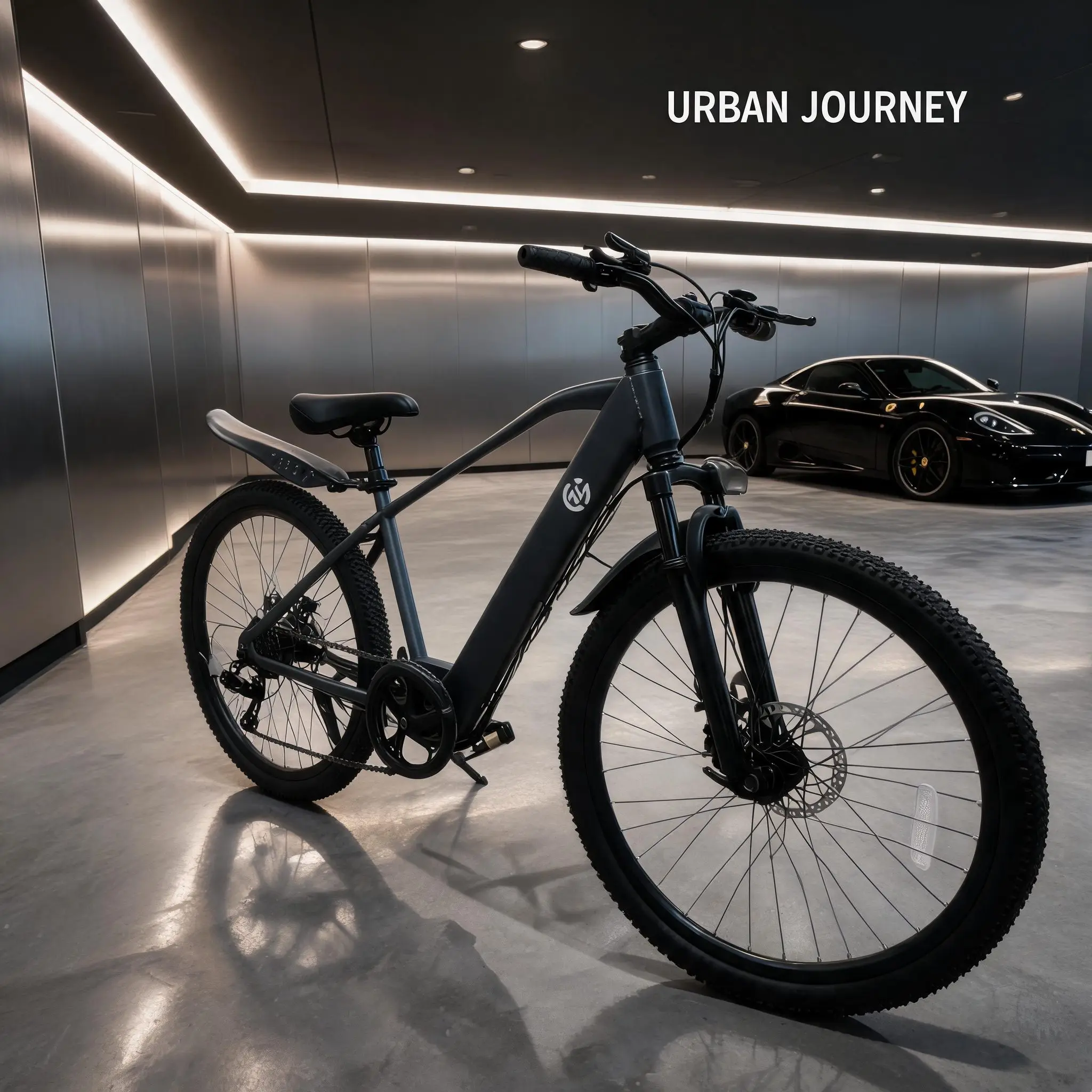 Light Cargo Cyber Monday E-bike, 500W Motor, 26 inch wheel, mechanical disc brake, pedal assist, removable battery, short-distance goods transport