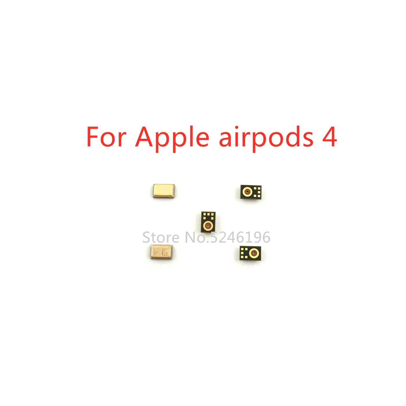 10pcs-100pcs Microphone Inner MIC Receiver Speaker For Apple/iPhone airpods 4 Fourth Generation Bluetooth Headset Repair Parts