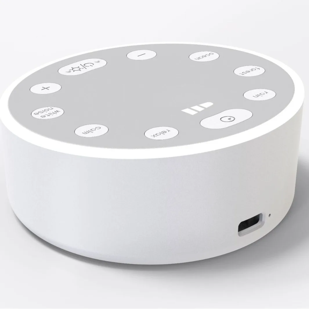 White noise sleep aid, white noise sleep assistant, sleep regulation, mood and emotion adjustment, breathing light, smart speake
