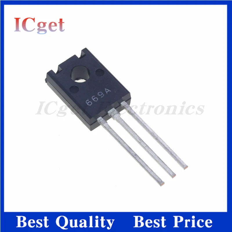 10PCS Transistor HSB649A-C HSD669A-C B649 D669 plastic package H669 H649 TO-126