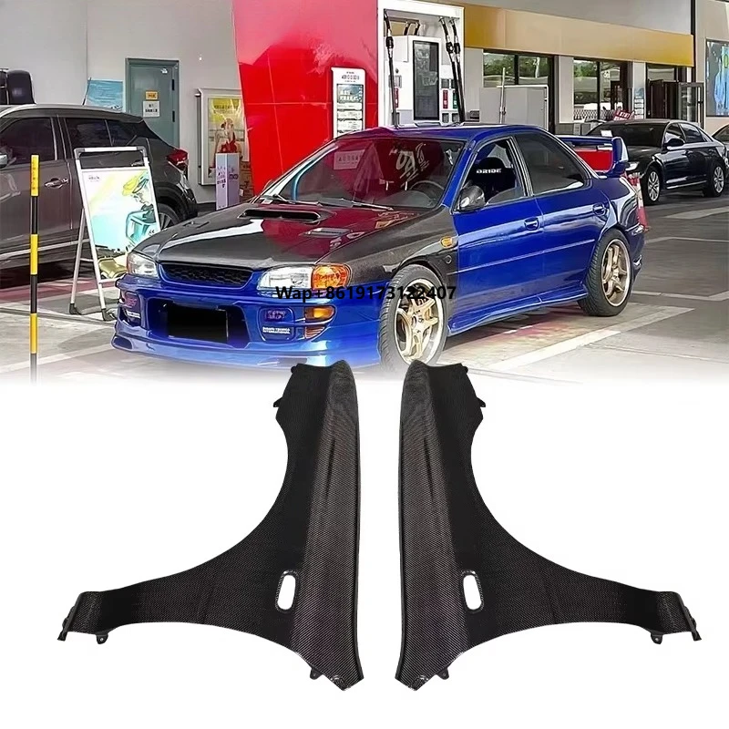 

OEM Carbon Fiber Mudguard Fender for 1992-2000 for Subaru Impreza WRX STi Replace Bumper Leaves Car Fenders