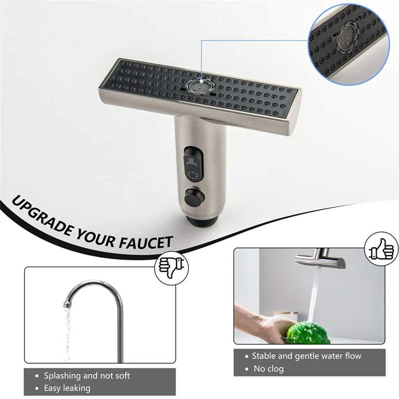 RMWIN-Сменная головка смесителя, замена распылителя для раковины, замена выдвижной головки кухонного смесителя