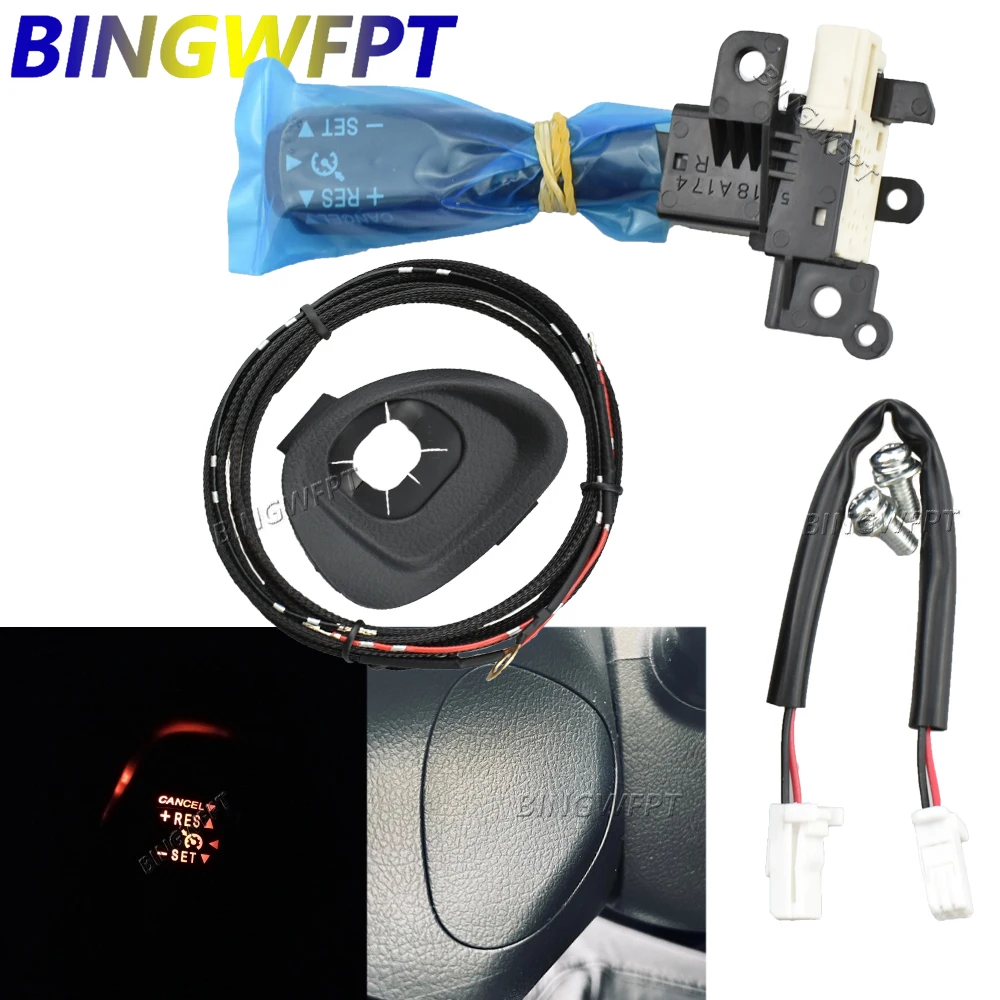 For Toyota Highlander 09 - 14 45186-06210-C0 New Steering Wheel Cover Cruise Control Switch Handle For Toyota Camry 06 - 11