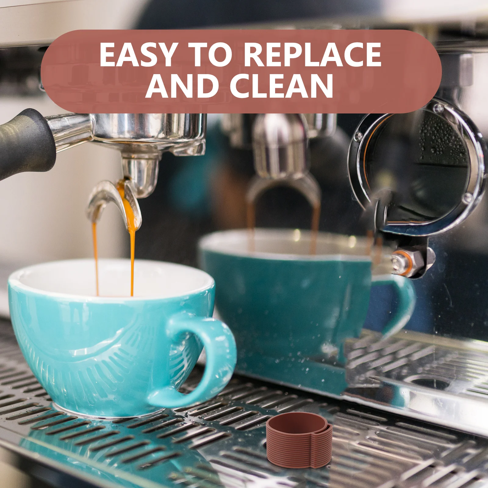 غطاء حماية من السيليكون لمطحنة القهوة اليدوية لأداة تخمير القهوة المحمولة المصنوعة من الفولاذ المقاوم للصدأ