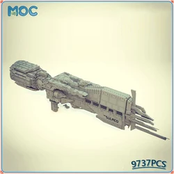 USS SULACO 9816 Model MOC Building Blocks Spaceship DIY Assemble Bricks Space Creative Collection Display Toys Gifts 9737PCS