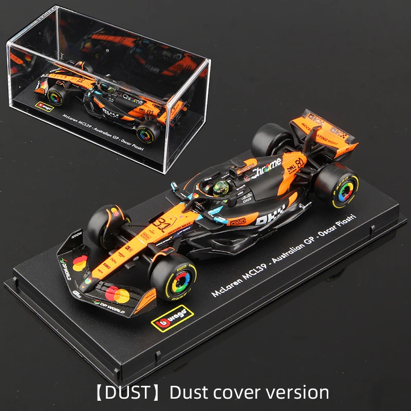 Bburago 1:43 2025 McLaren Racing MCL39 F1 Alloy Model Formula Auto